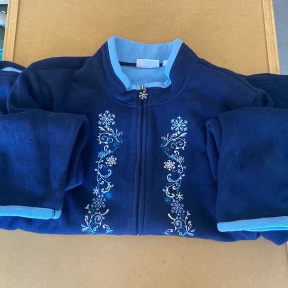 Super cozy fleece zip up jacket - Picture 2 of 3